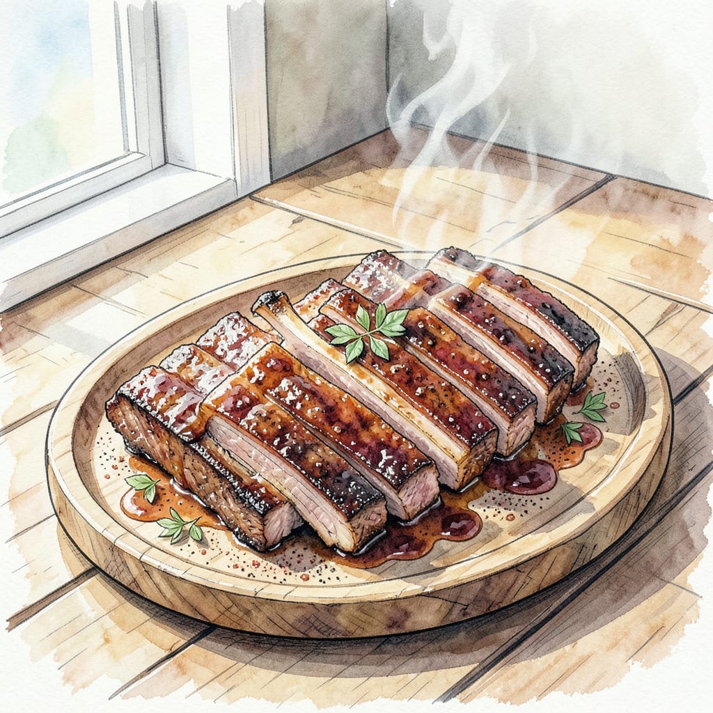 BBQ Spare Ribs Recipe Smoker: Fall Off The Bone Tender Perfection detailed visual guide