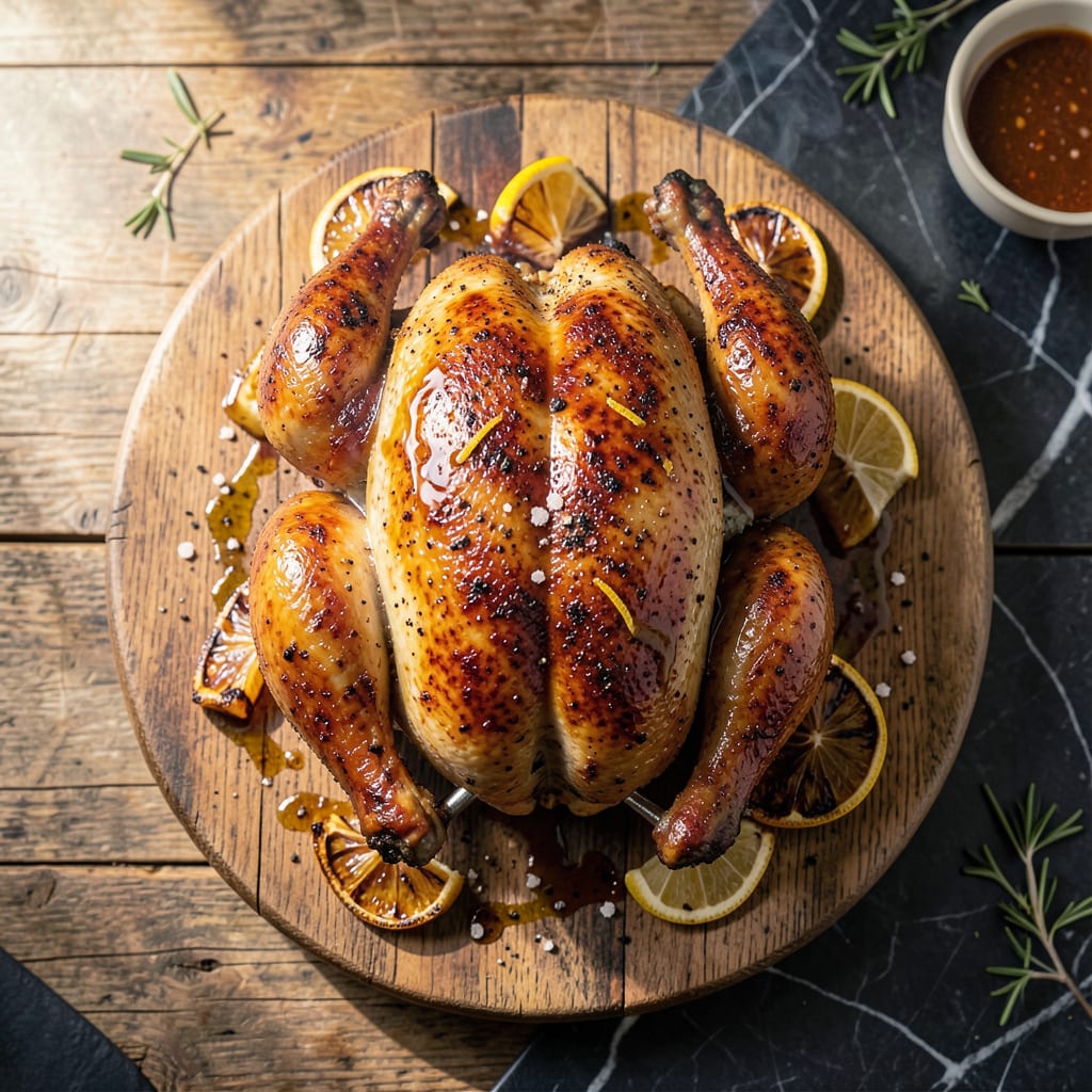 Comprehensive BBQ Spit Roast Chicken Recipe: Smoky Juices in Every Bite visual reference