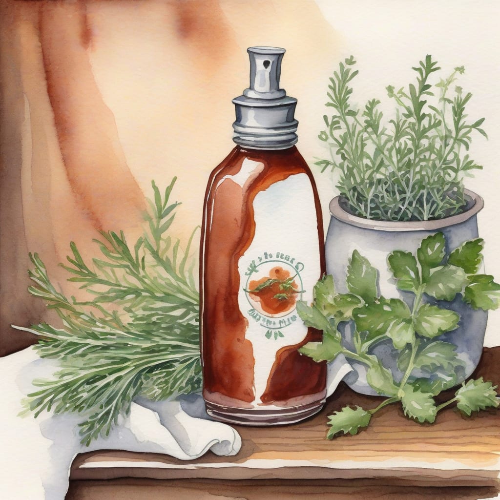 BBQ Spray Bottle Recipe: Customizable Grilling Companion illustration with key details