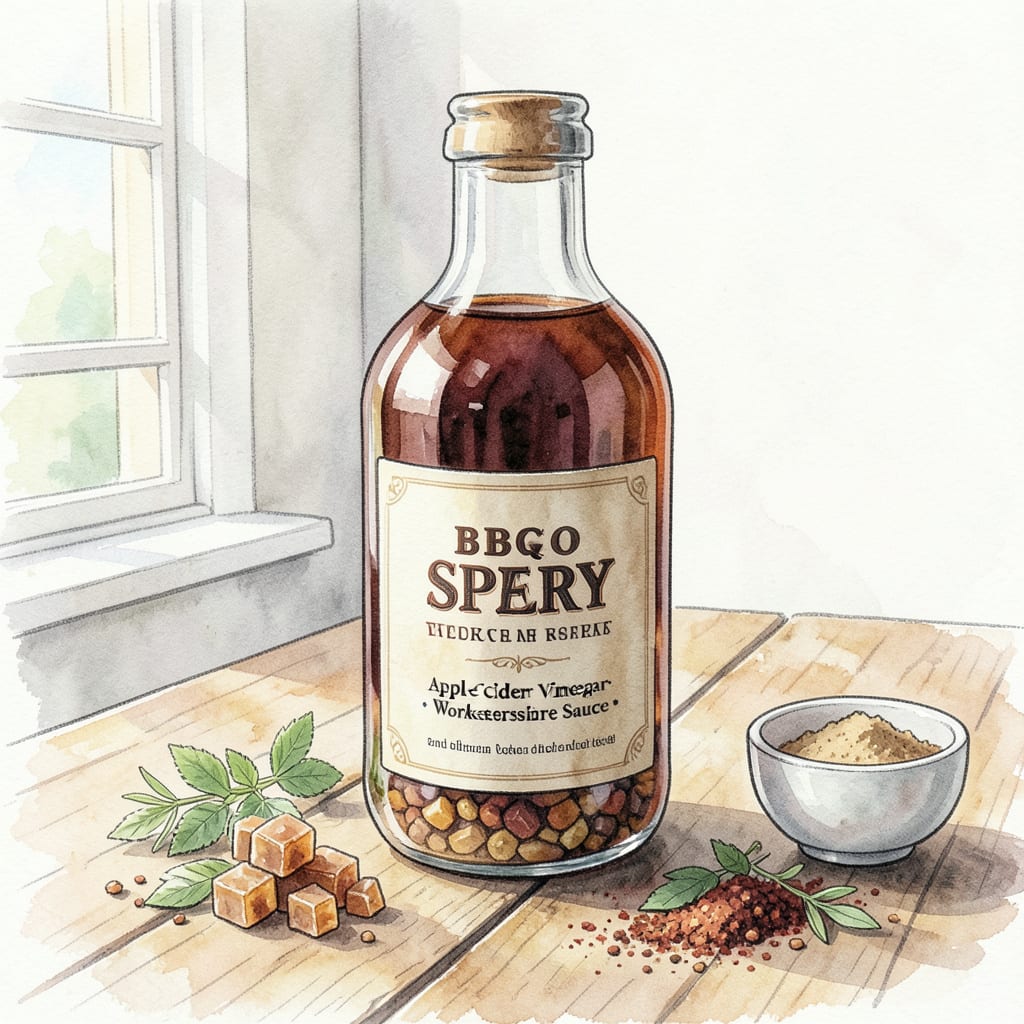 BBQ Spray Recipe: Homemade Grill Glaze in Minutes example with annotations