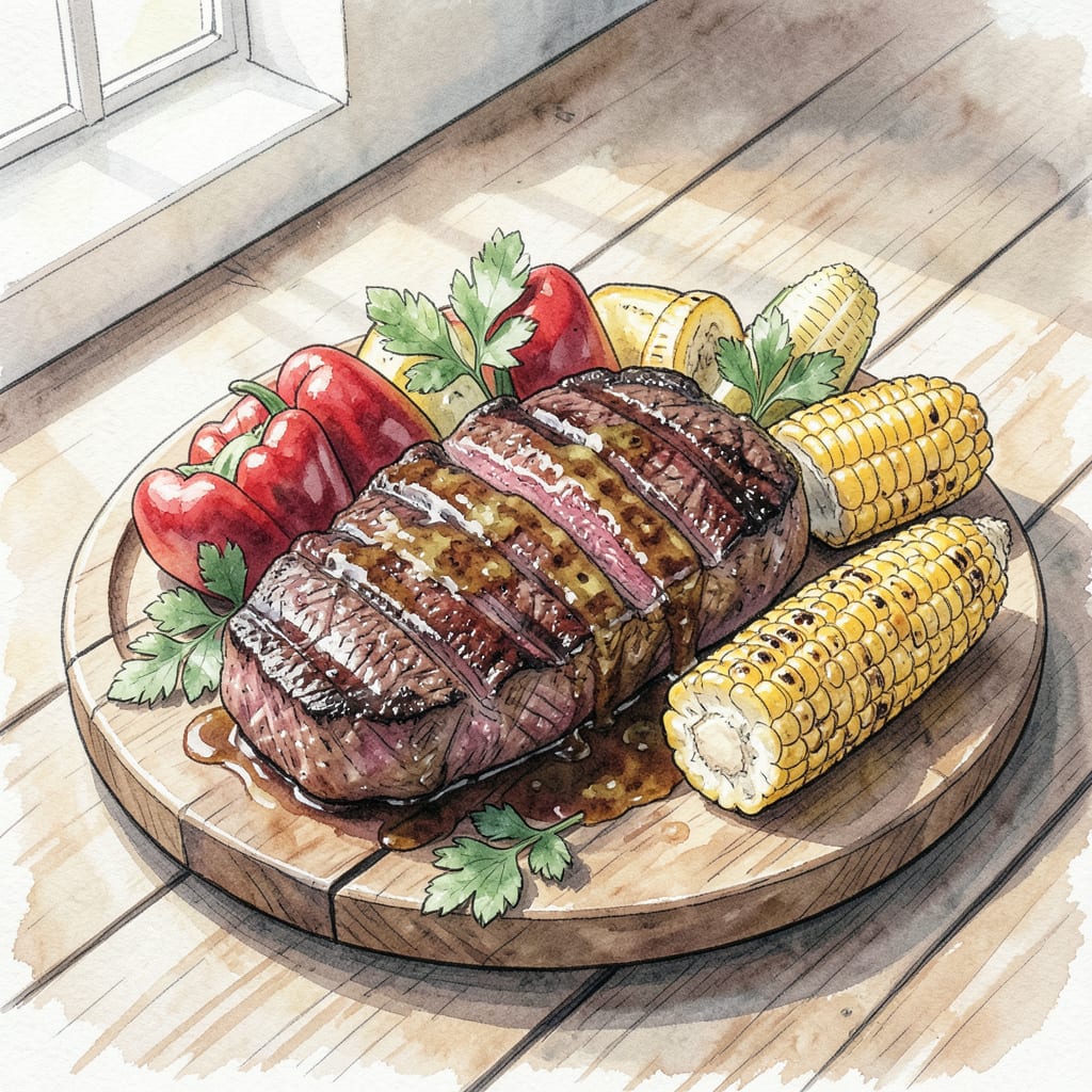 Visual representation of BBQ Steak Marinade Recipe: Perfectly Tender Steak Every Time