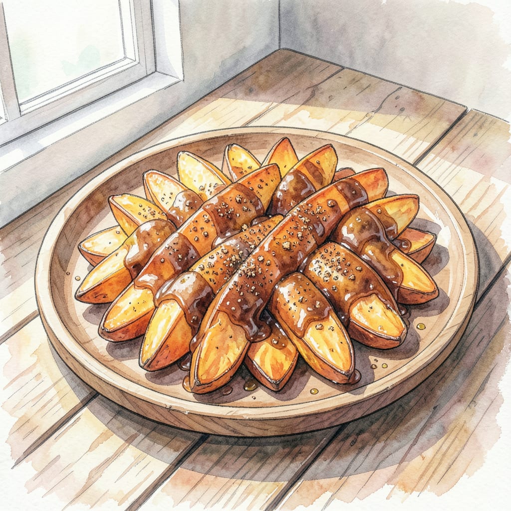 Comprehensive BBQ Sweet Potatoes Recipe: Smoky, Sweet, and Caramelized visual reference