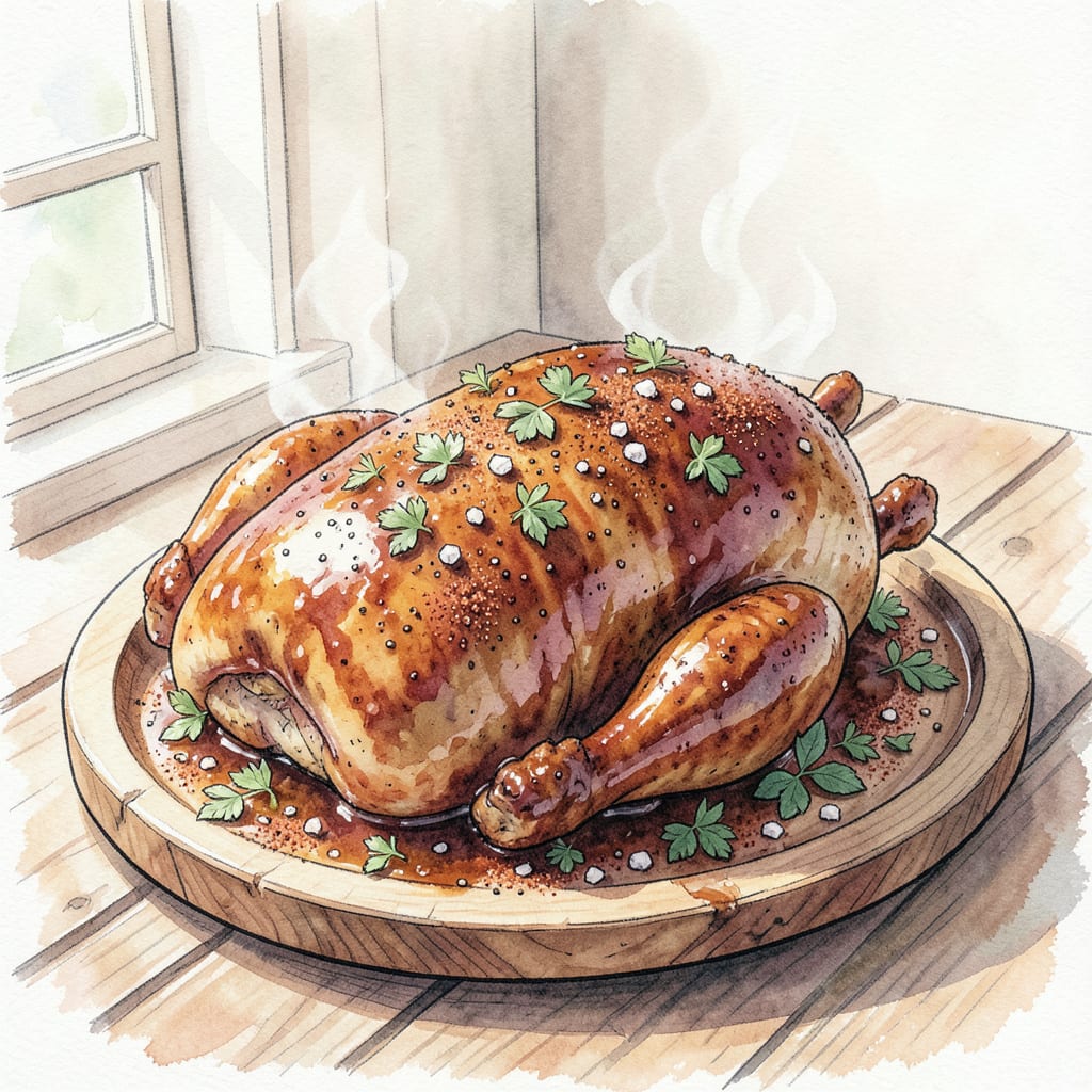 Complete BBQ Thanksgiving Turkey Recipe: Smoky Twist on Holiday Classic overview image