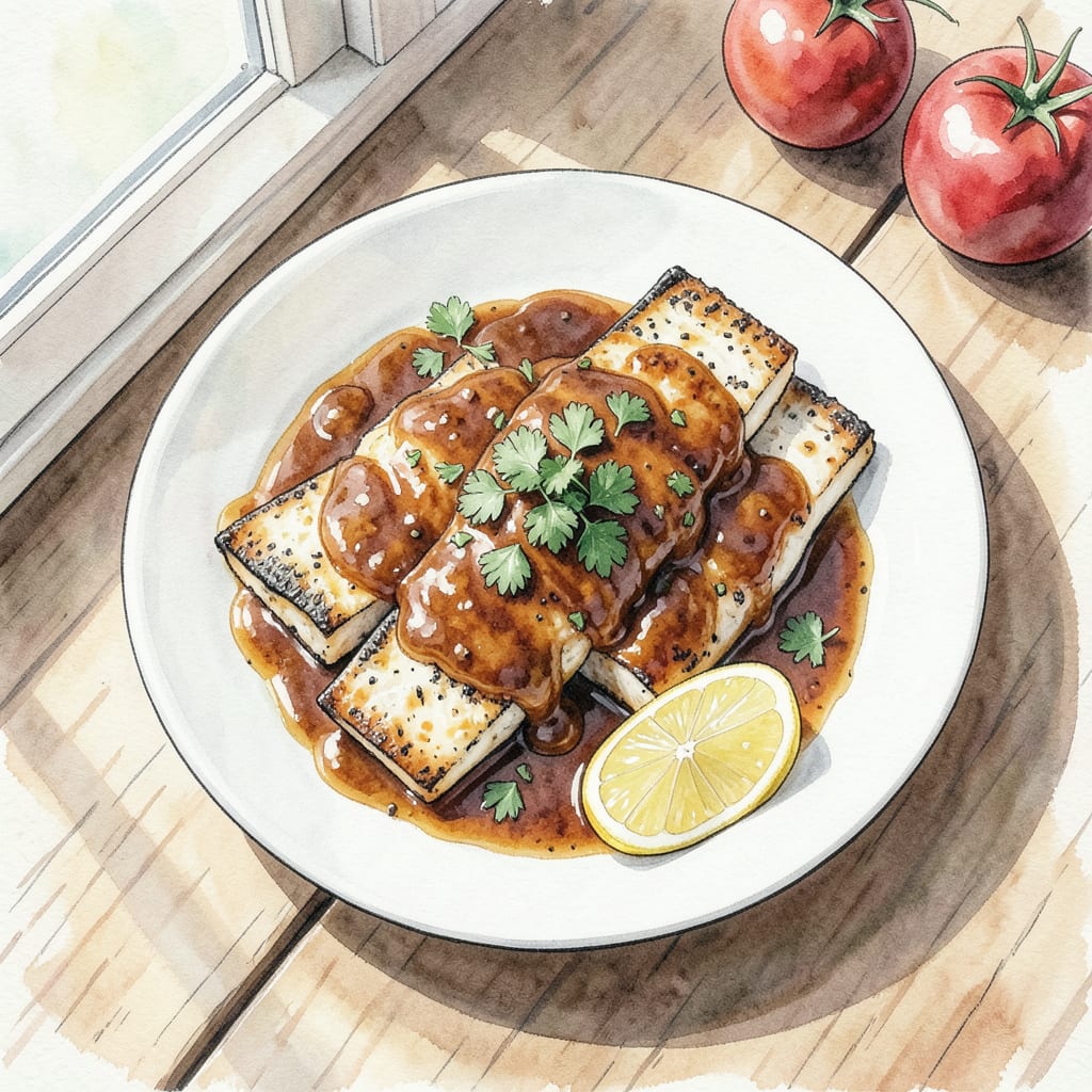Visual representation of BBQ Tilapia Recipe Oven: Tender Flakes with Smoky BBQ Flavor