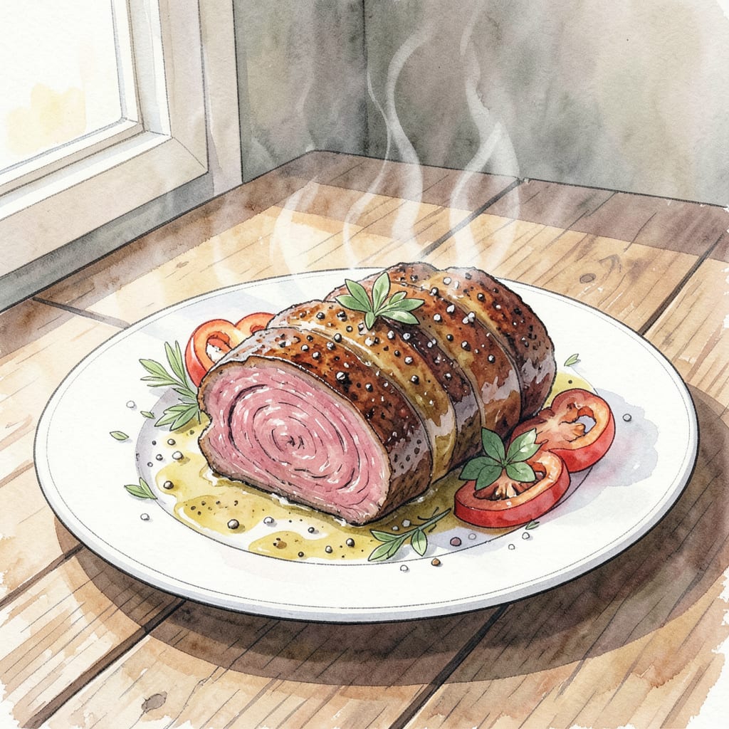 BBQ Tri Tip Recipe Oven: Tender Crust in 45 Minutes illustration with key details