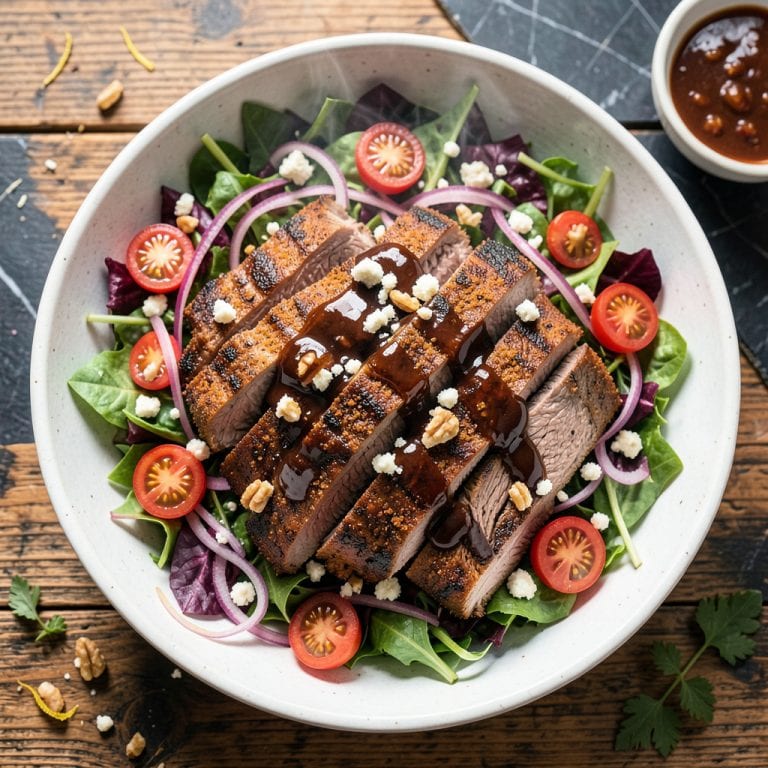 BBQ Tri Tip Salad Recipe: Smoky Beef Meets Fresh Greens detailed visual guide