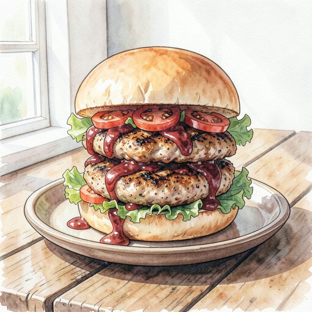 Complete BBQ Turkey Burger Recipe Grill: Sizzling Summer Perfection overview image