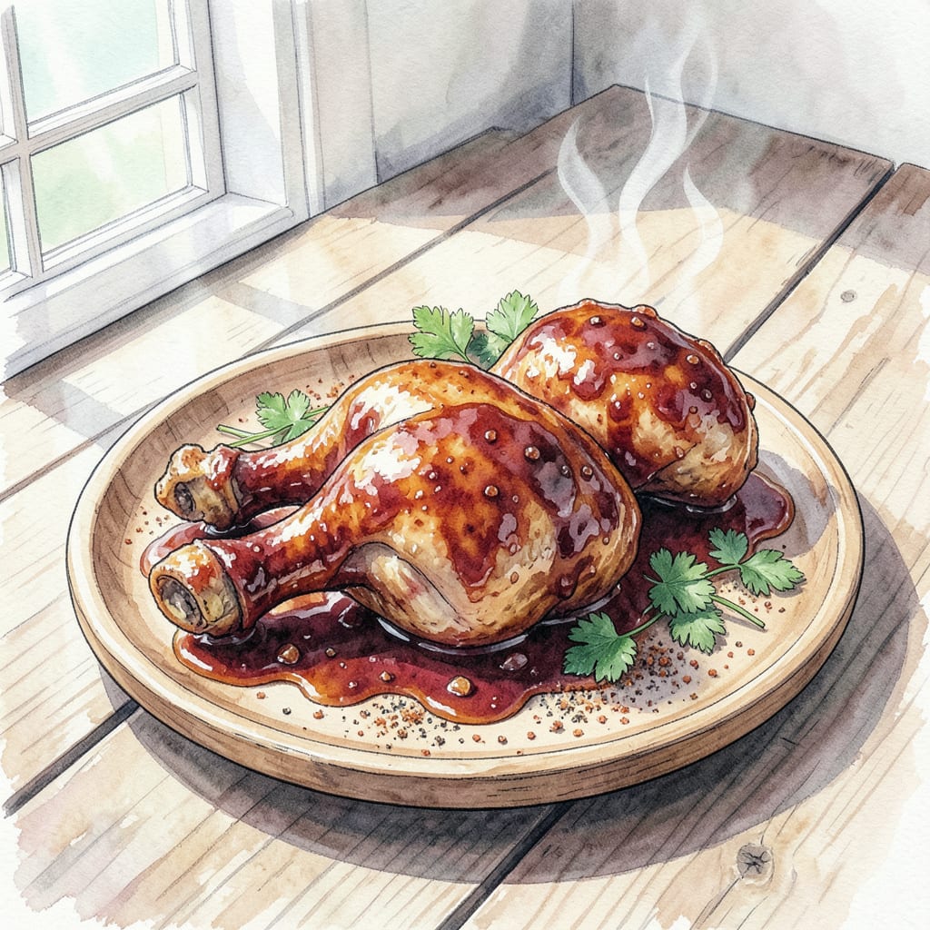 BBQ Turkey Drumsticks Recipe: Fall Off The Bone Tender detailed visual guide