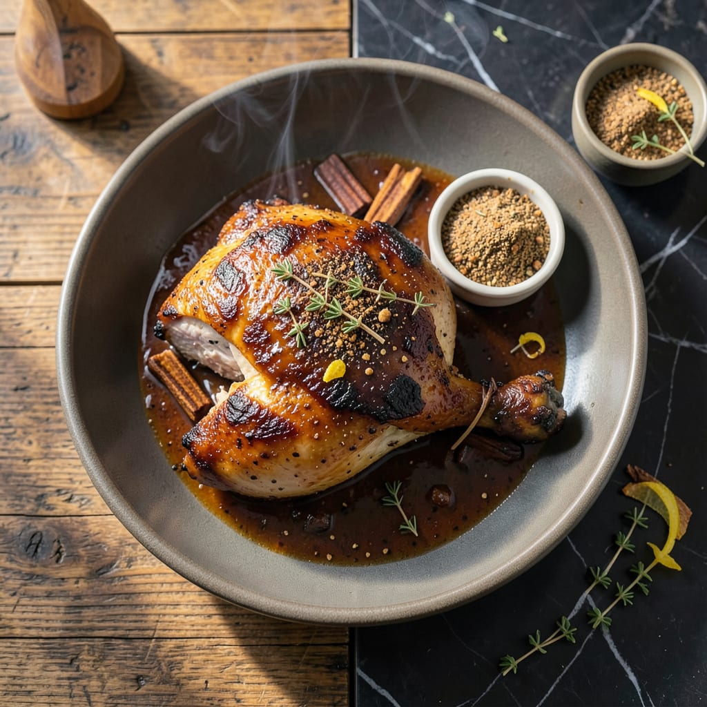 BBQ Turkey Leg Recipe: Fall Off The Bone Smoked Flavor illustration with key details