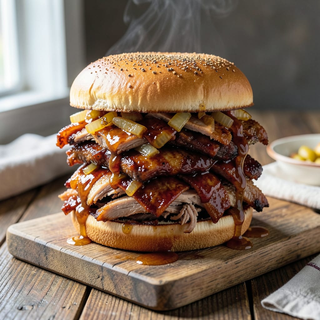 BBQ Turkey Sandwich Recipe: Smoky Shredded Goodness on a Bun detailed visual guide