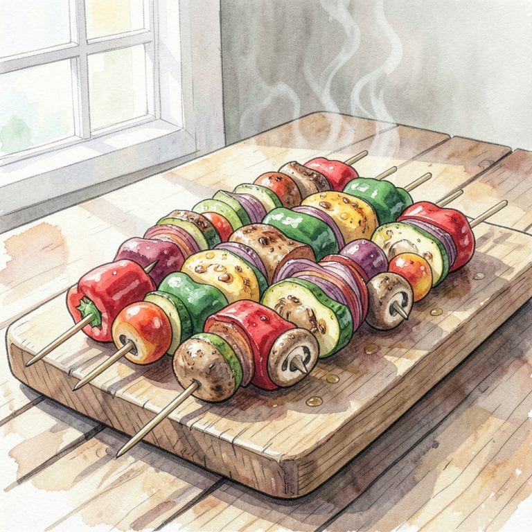 Complete BBQ Veggie Skewers Recipe: Colorful Grilled Perfection Every Time overview image