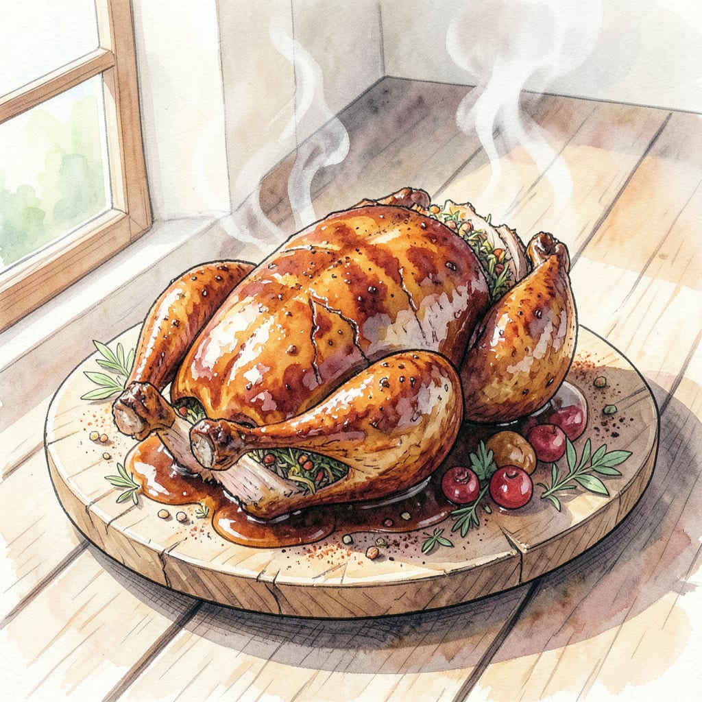 Visual representation of BBQ Whole Chicken Recipe Smoker: Smoky Perfection Every Time