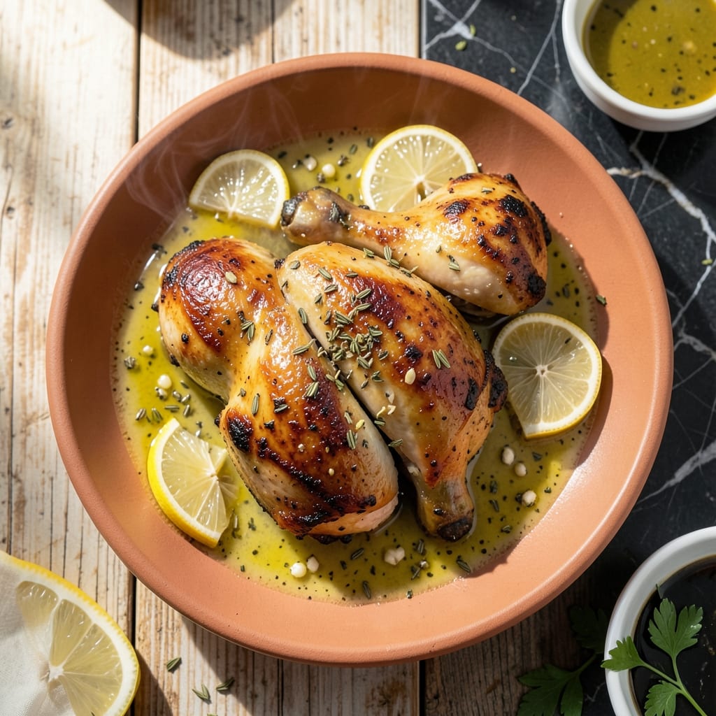 Greek Lemon Chicken Recipe Oven: Mediterranean Citrus Infusion With Golden Crust