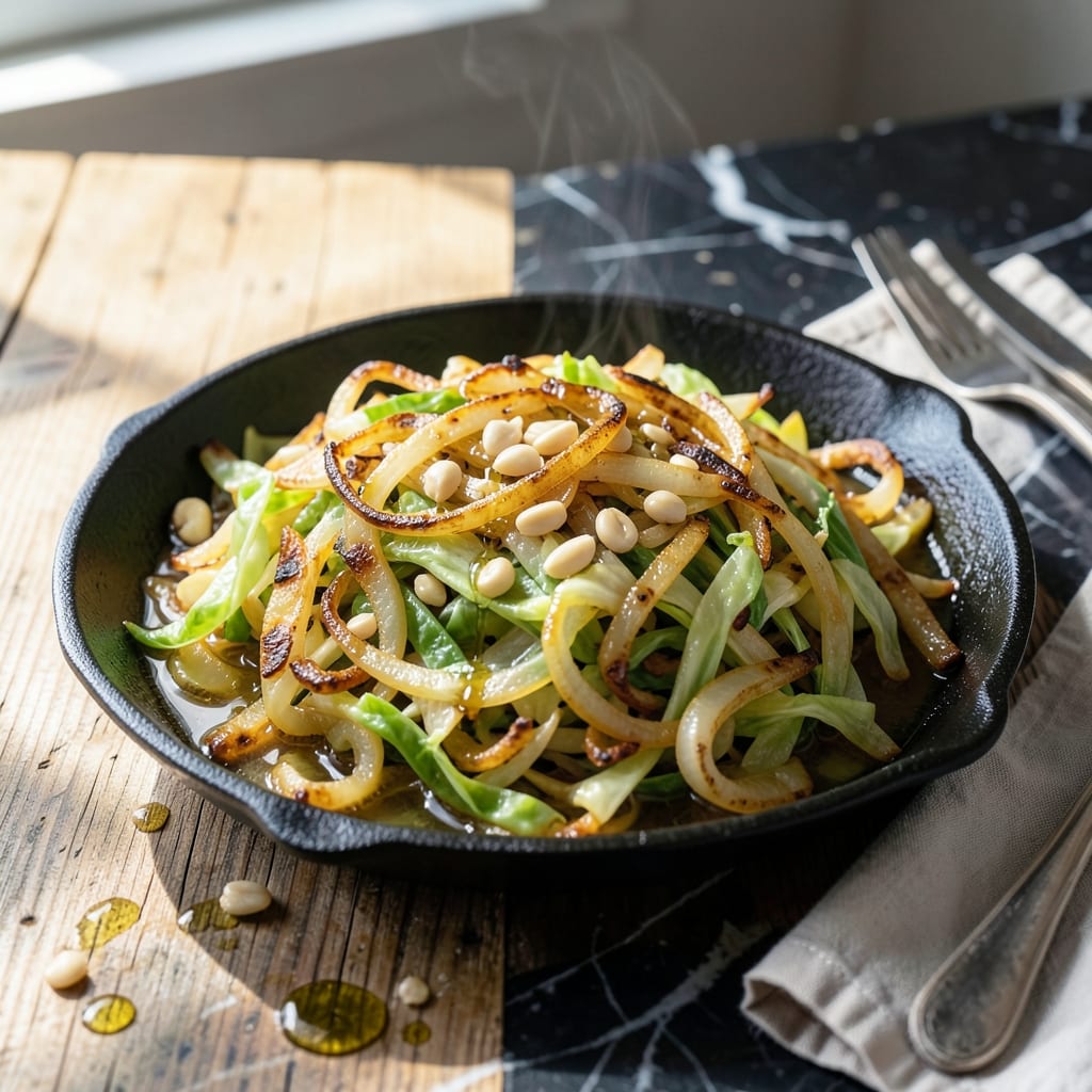 Fried Cabbage Recipe No Bacon: Simple Vegetarian Comfort in a Skillet