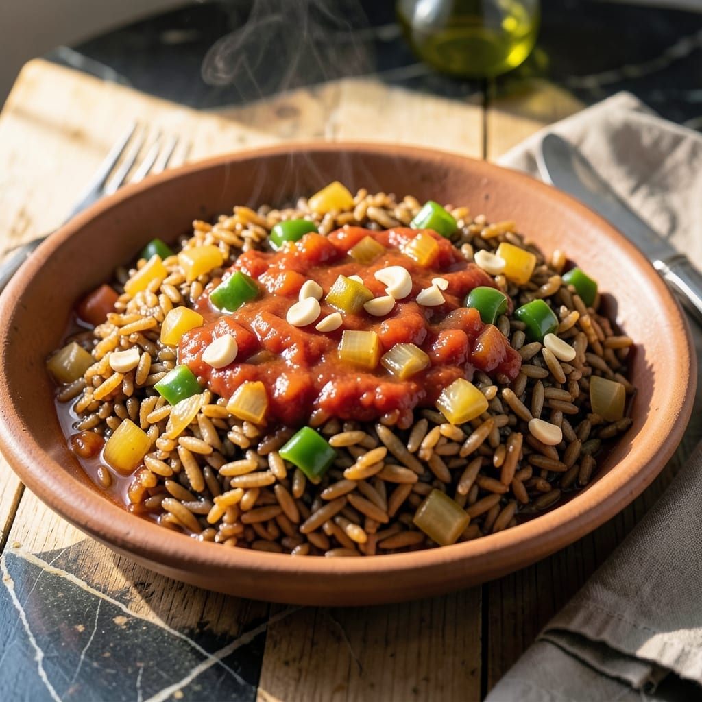 Spanish Rice Recipe Brown Rice: Smoky Tomato Infusion with Bite