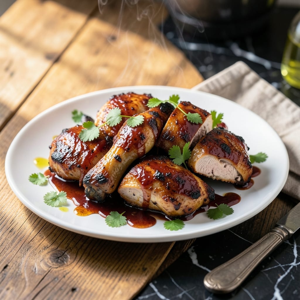 Oven Barbecue Chicken Recipe: Smoky Sweet Heat Without the Grill