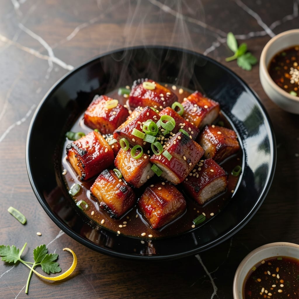 Chinese Red Barbecue Pork Recipe: Sweet and Sticky Char Siu Glaze