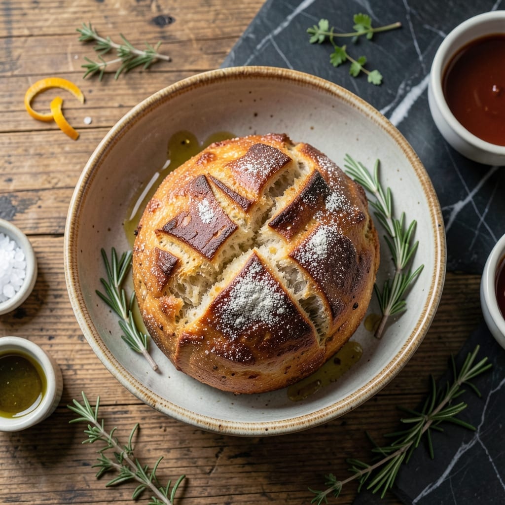 Air Fryer Bread Recipe: No-Knead Crusty Loaf in Minutes