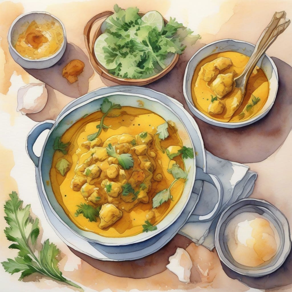 is curry acidic