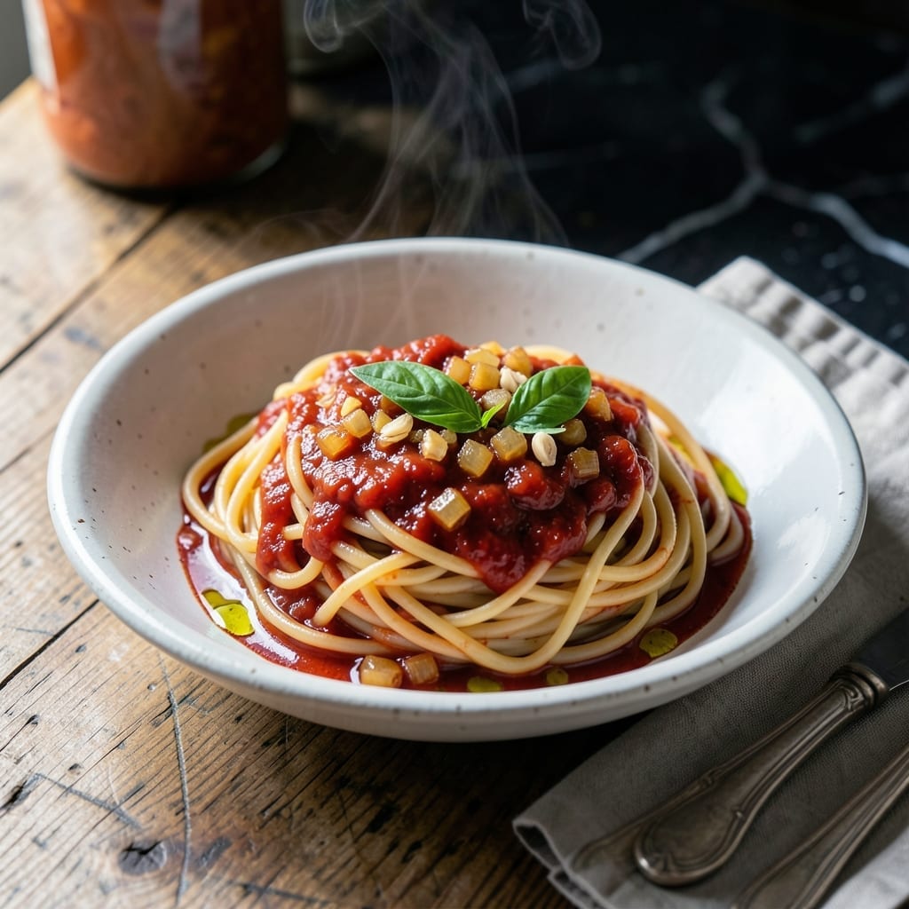 Spaghetti Recipe With Jar Sauce: 15-Minute Weeknight Hero