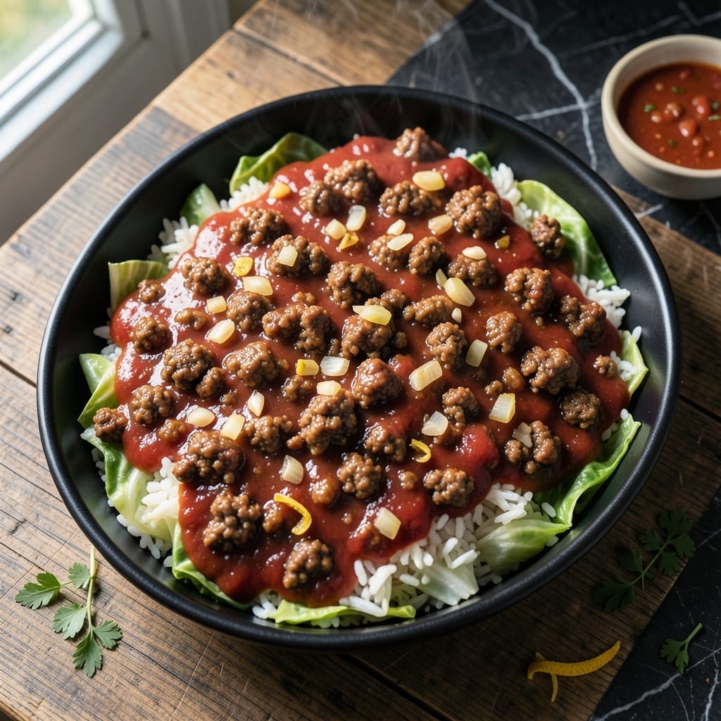 Recipe for Cabbage Roll Casserole in Slow Cooker: Hands-Off Comfort Food