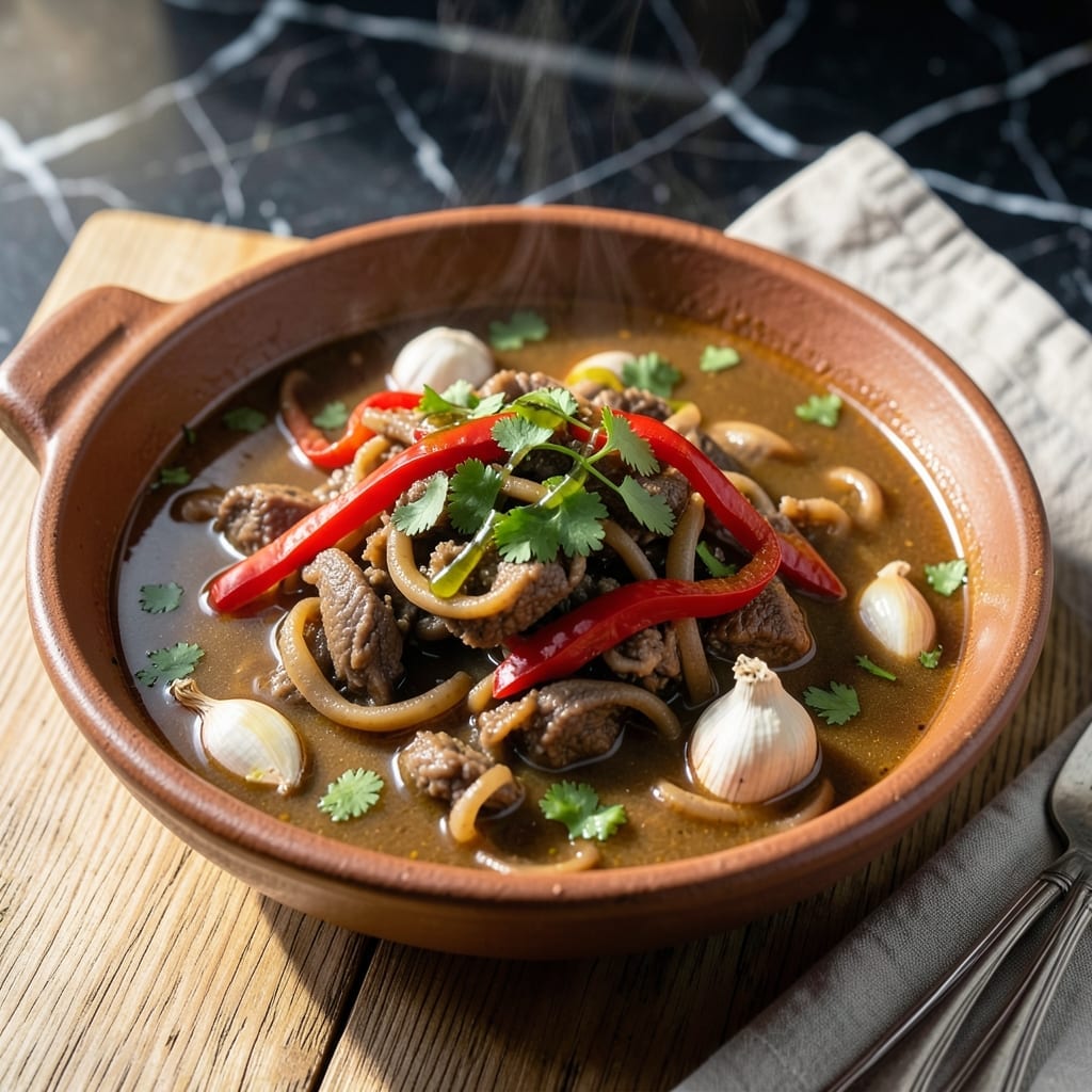 Mondongo Recipe Puerto Rican: Slow-Simmered Tripe Stew with Sofrito Depth