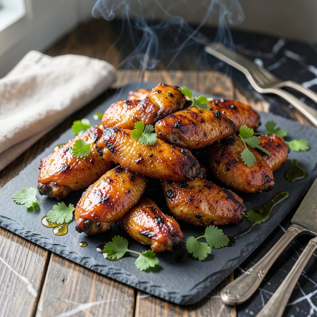 Sweet and Spicy Grilled Chicken Wings Recipe: Smoky Glaze With a Kick