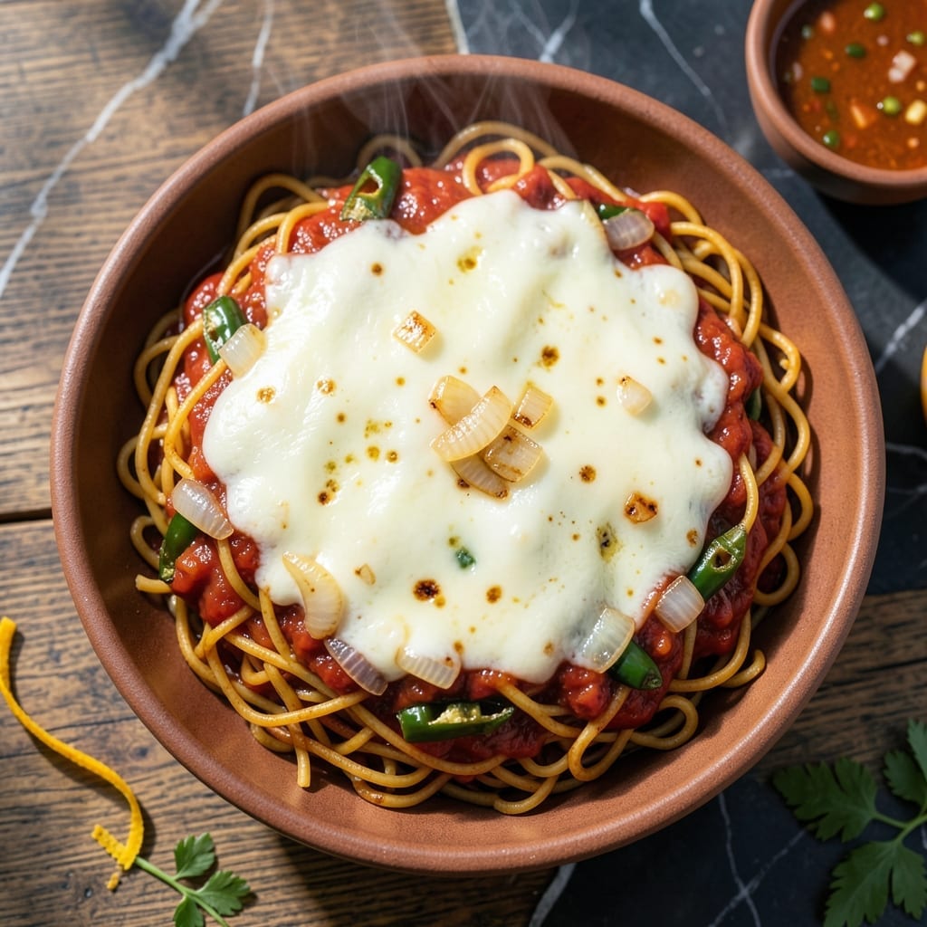 Green Chili Cheese Fideo Recipe: Spicy Southwestern Noodle Comfort