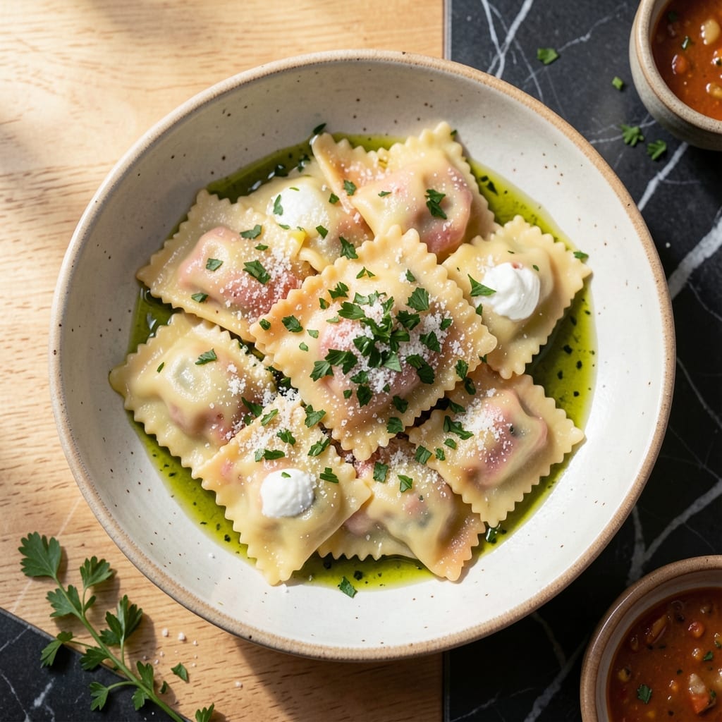 Kitchenaid Pasta Recipe Ravioli: Homemade Pockets With Herb-Infused Ricotta
