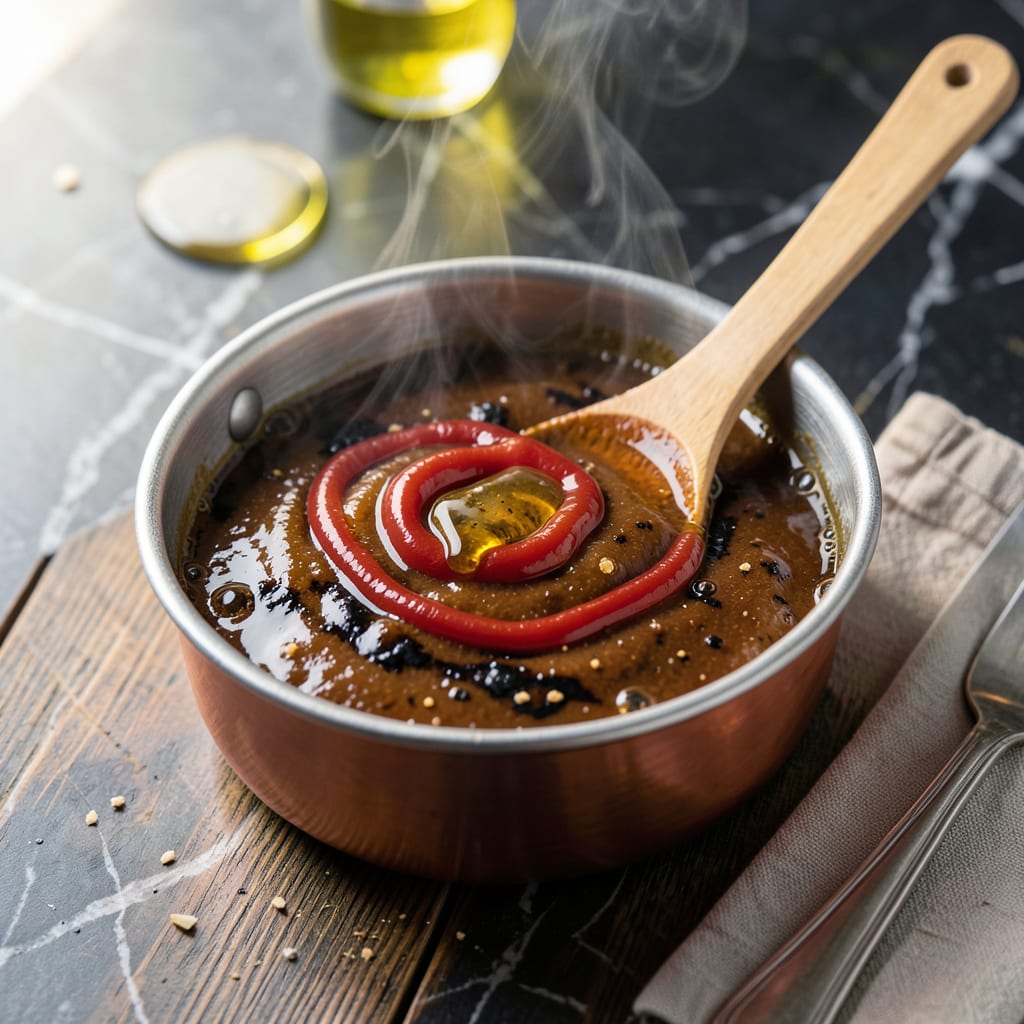 Bdubs Honey BBQ Sauce Recipe: Sweet and Smoky Copycat Blend example with annotations