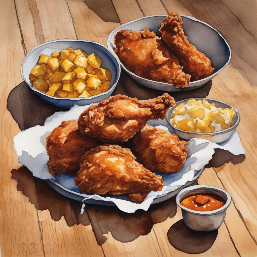 shaq fried chicken recipe