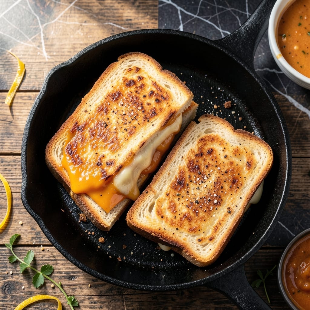 Air Fryer Grilled Cheese Recipe: Buttery Crust Without the Stovetop