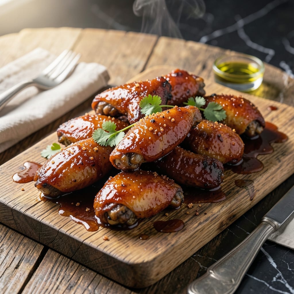Recipe for Barbecue Chicken Wings in Crock Pot: Slow-Cooked Sticky Sweetness