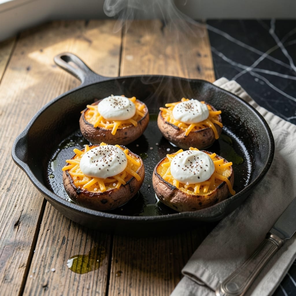 Grilled Potato Skins Recipe: Loaded With Crispy Bacon and Cheese