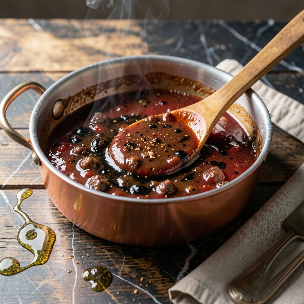 Visual representation of Beef BBQ Sauce Recipe: Kansas City Style Thick and Rich