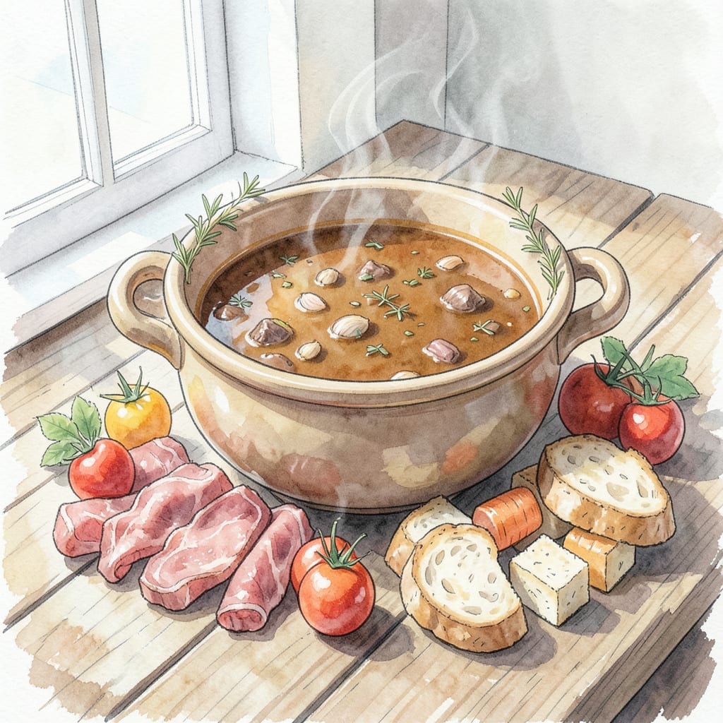 Visual representation of Beef Broth Fondue Recipe: Rich, Comforting Dip Experience