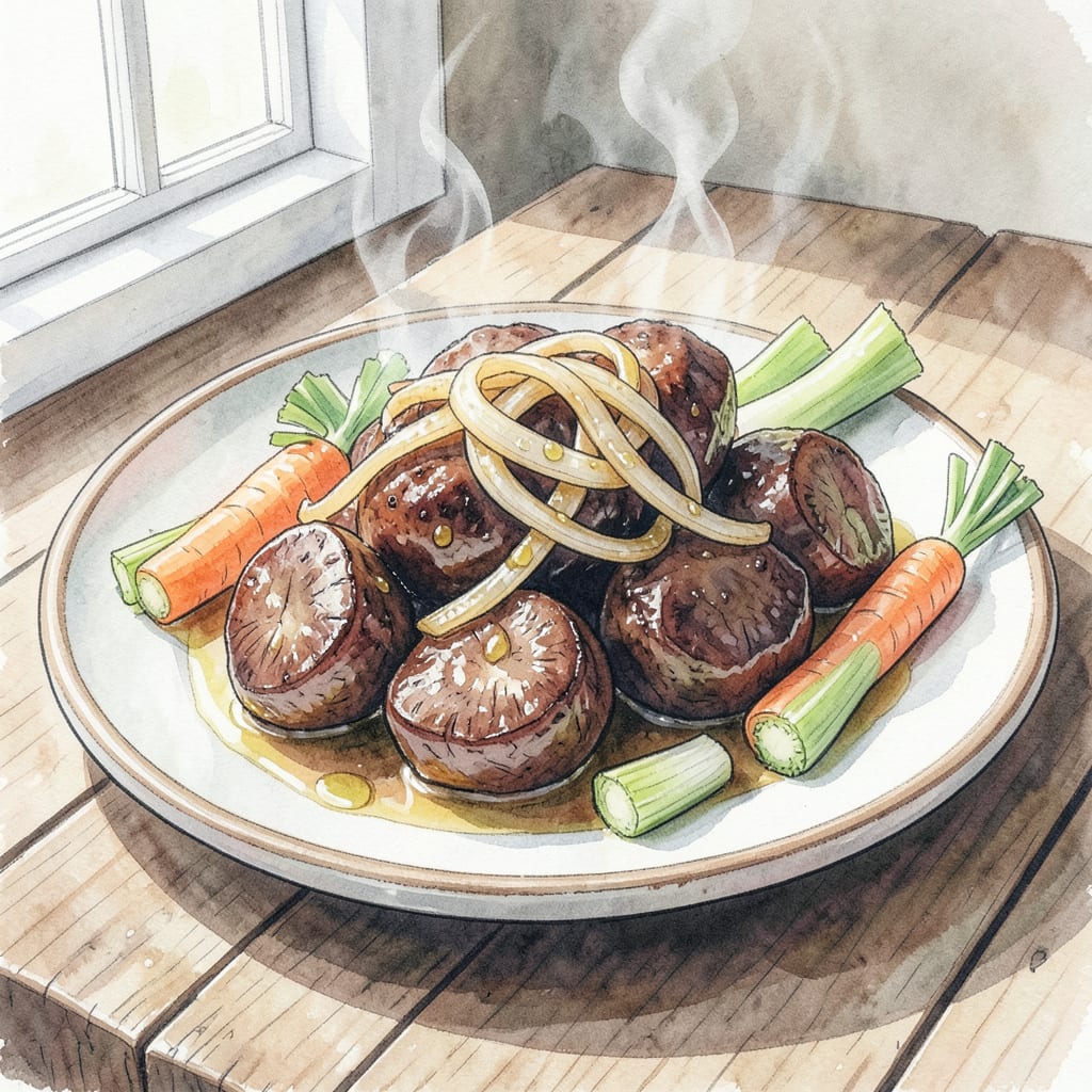 Beef Kidney Recipe: Hearty Organ Meat Stew Done Right example with annotations