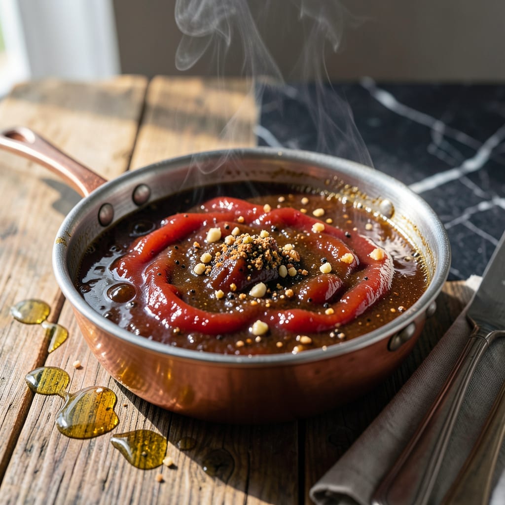 beer based bbq sauce recipe example with annotations