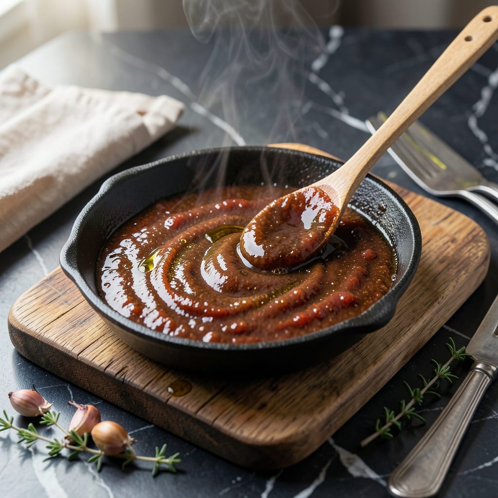 Beer BBQ Sauce Recipe: Bold Molasses Kissed Tang for Grilling example with annotations