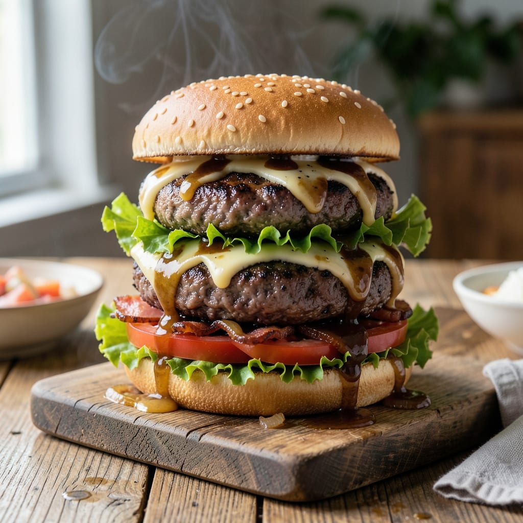 Visual representation of Best BBQ Burger Patty Recipe: Smokehouse Flavor in Every Bite