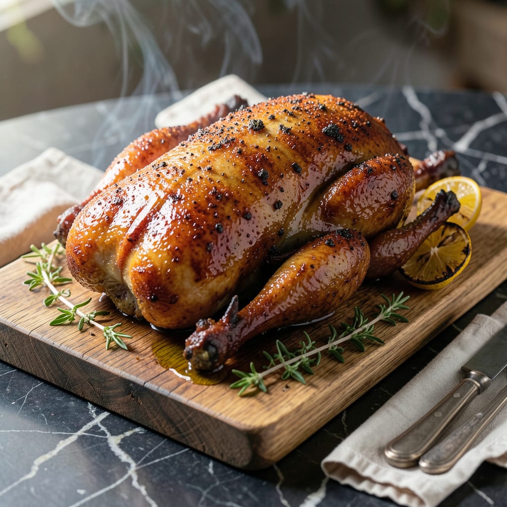 Best BBQ Duck Recipe: Smoky Glazed Perfection on the Grill illustration with key details