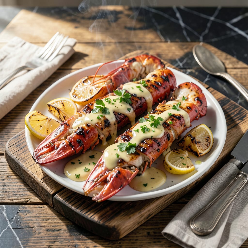 Complete Best BBQ Lobster Tail Recipe: Grill Master's Sweet and Smoky Delight overview image
