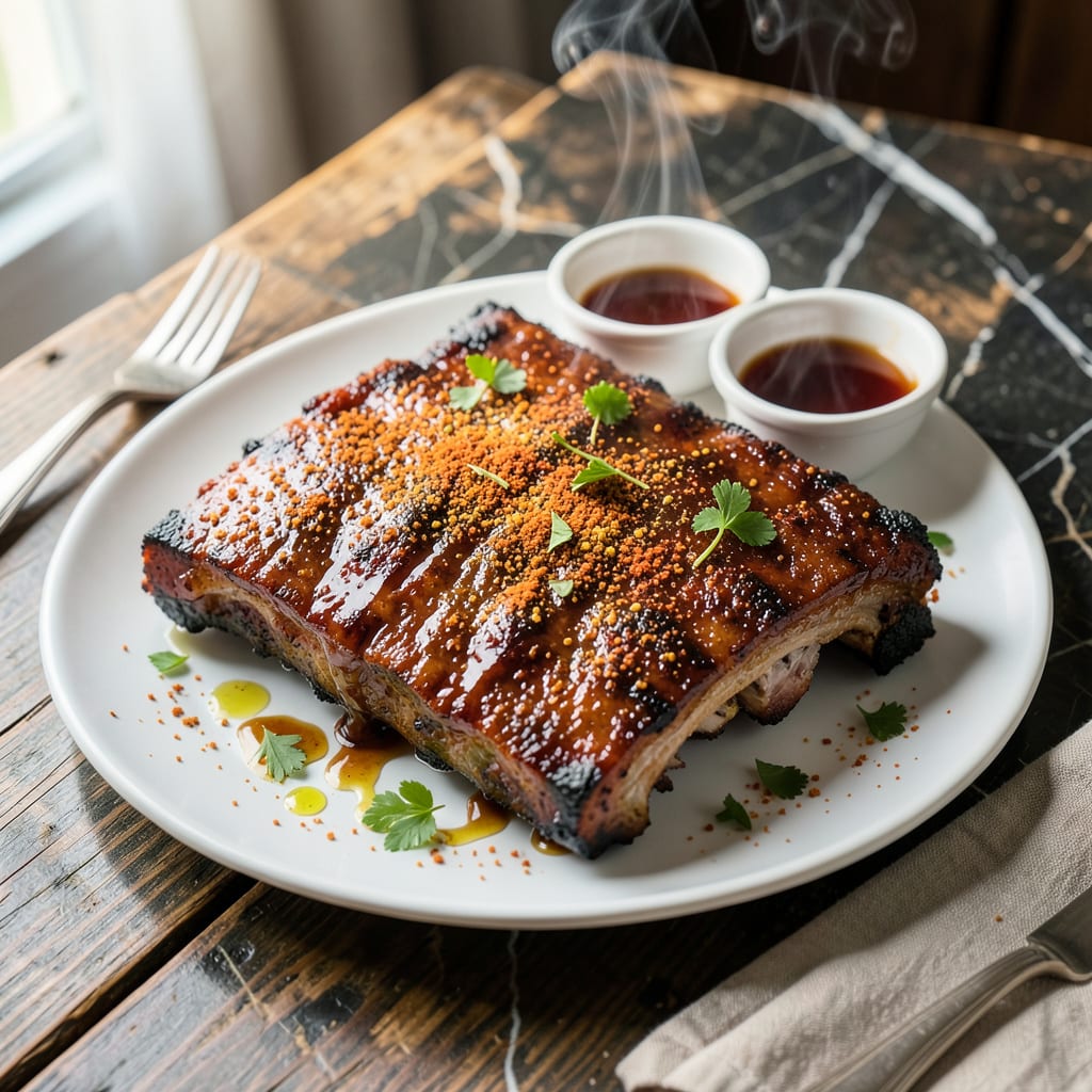 Best BBQ Ribs Recipe Boil First: Fall Off The Bone Tenderness With Pre Boil Trick illustration with key details