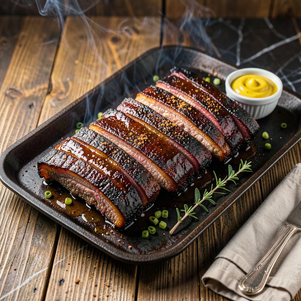 Best BBQ Ribs Recipe Smoker: Fall Off The Bone Tenderness with Smoky Depth illustration with key details