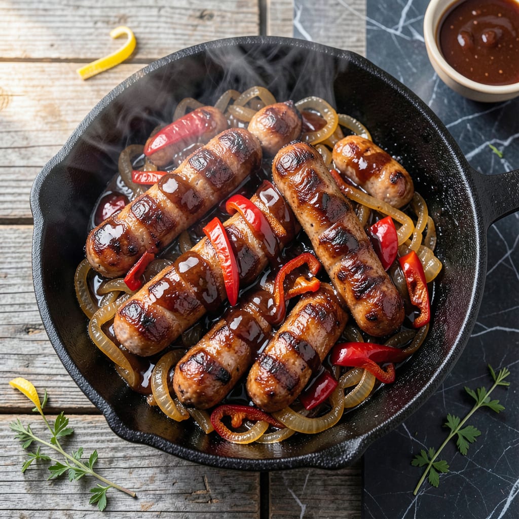 Best BBQ Sausage Recipe: Grill Master's Smoky Secret example with annotations