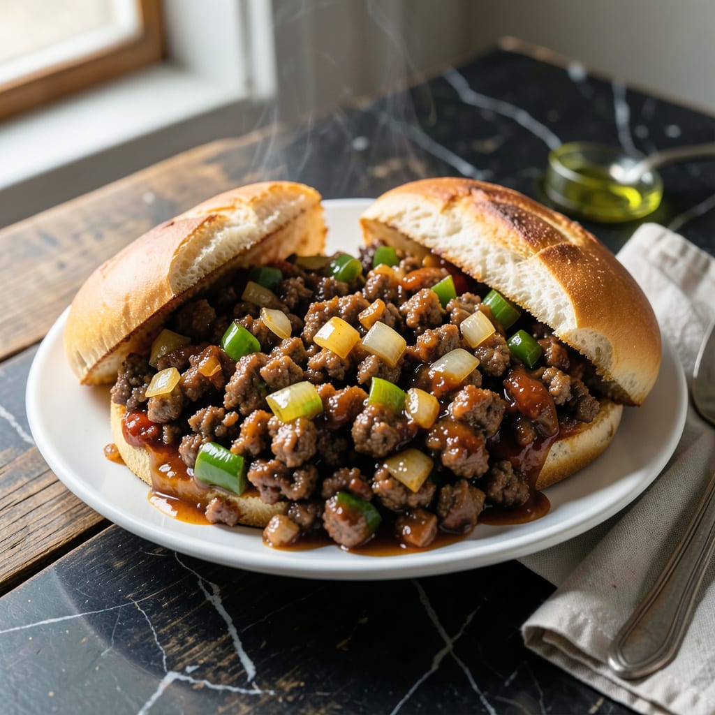 Visual representation of Best BBQ Sloppy Joe Recipe: Sweet and Tangy Sandwich Sensation