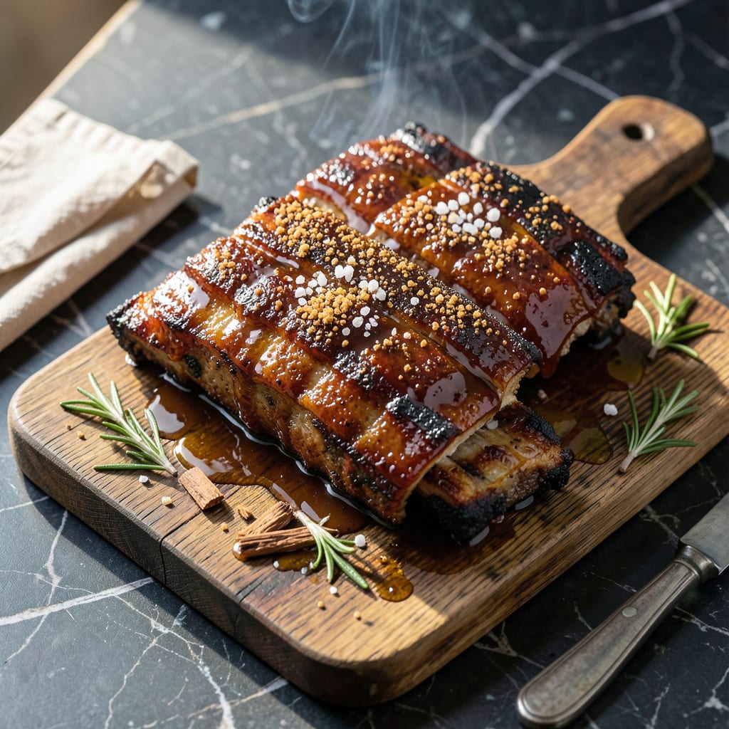 best bbq spare ribs recipe example with annotations