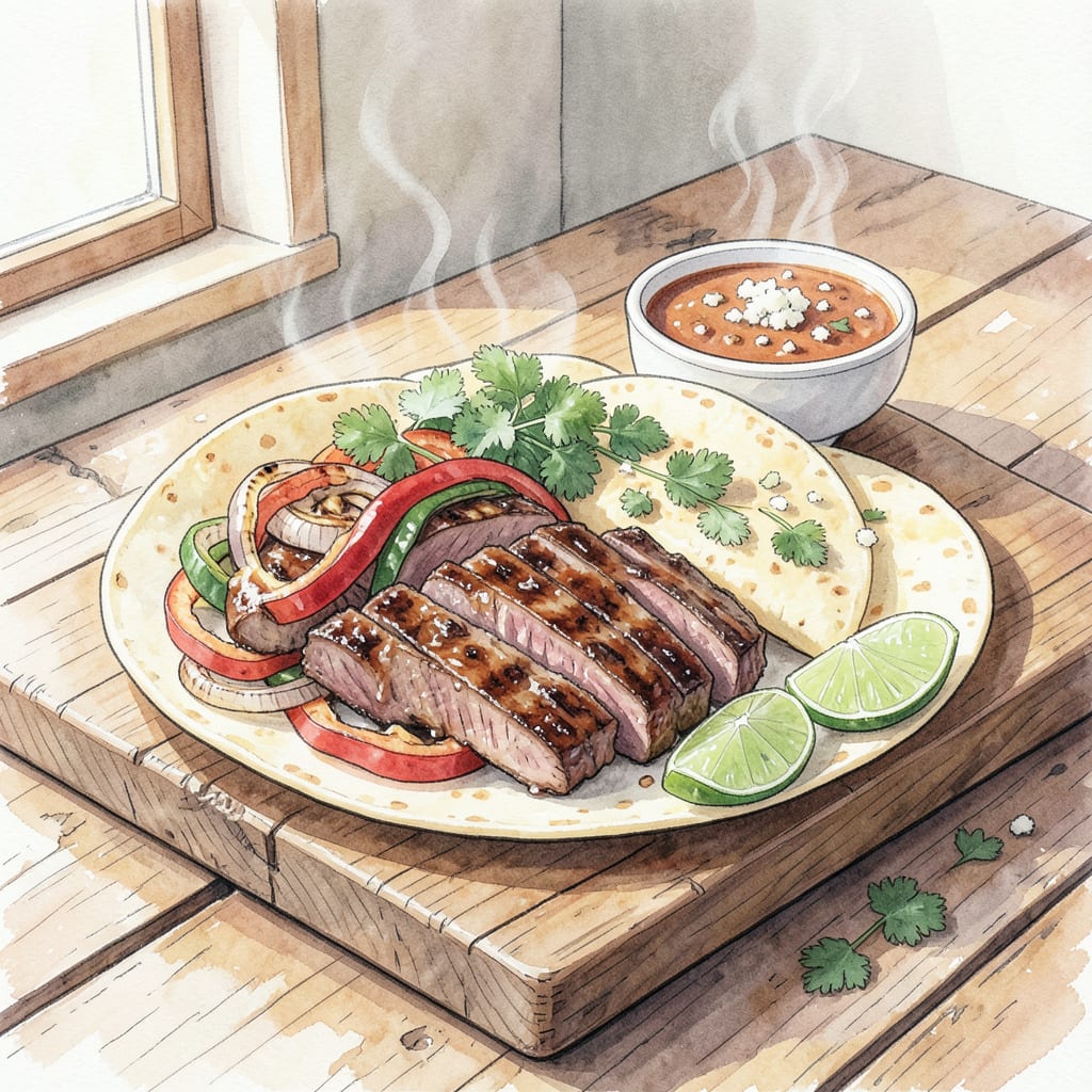 Best Carne Asada Tacos Recipe: Grilled to Perfection with Fresh Flavor illustration with key details