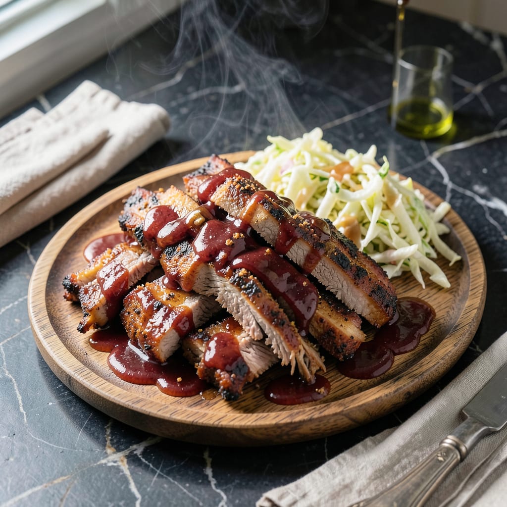 Best Ever BBQ Pulled Pork Recipe: Backyard Smoker in Your Oven illustration with key details
