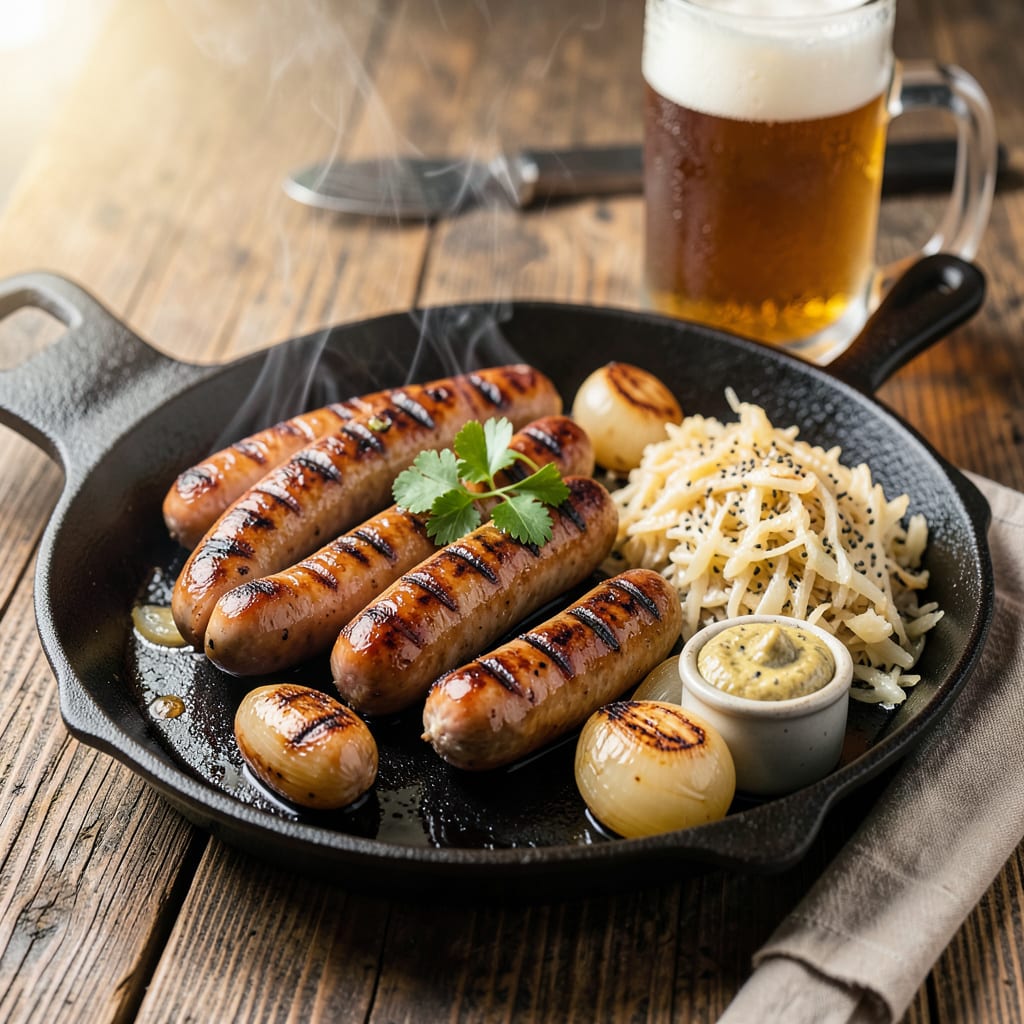 Complete Best Way to Cook a Brat: Beer Braised and Grill Charred Perfection overview image